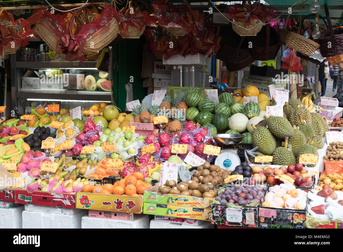 Fruit Stall Stock Photo