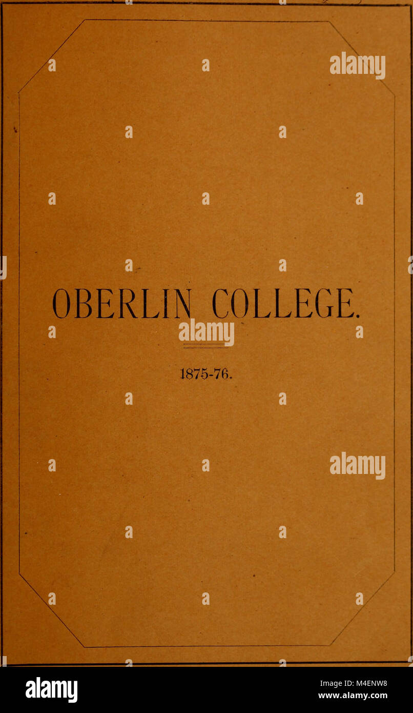 Oberlin college historic hires stock photography and images Alamy