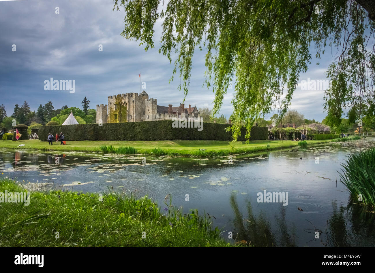 Hever Castle in Kent Stock Photo