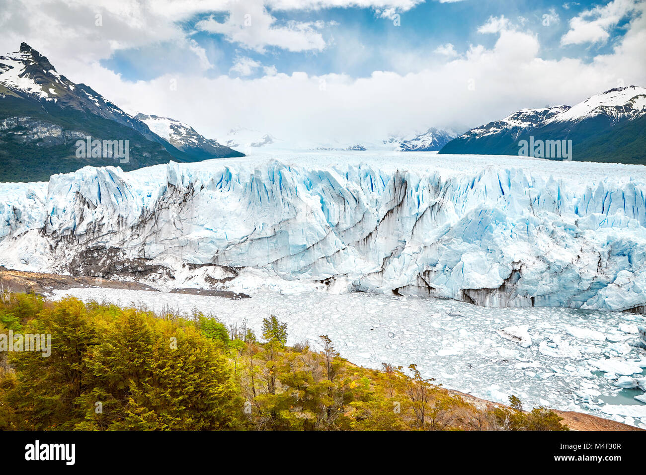Perito Moreno Glacier, one of Argentina travel top destinations. Stock Photo