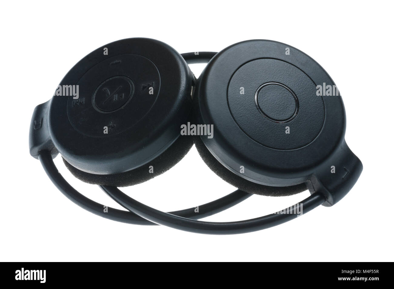 wireless headphones isolated on white background Stock Photo - Alamy