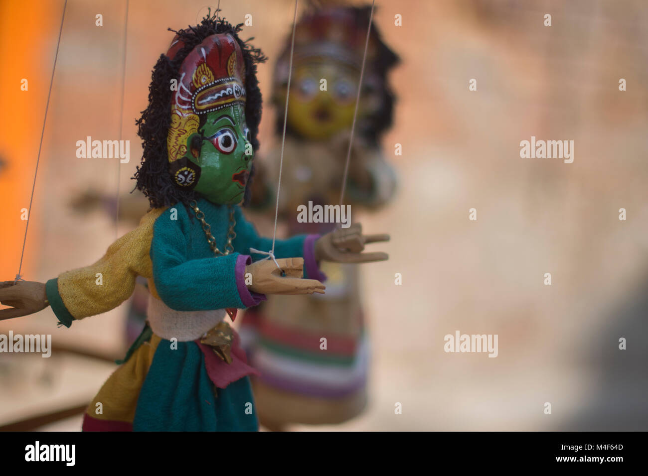 Tipical puppet toys in Katmandu, Nepal Stock Photo Alamy
