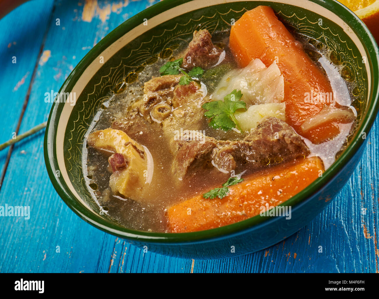 East African cuisine Hilb somali lamb stew, Traditional assorted