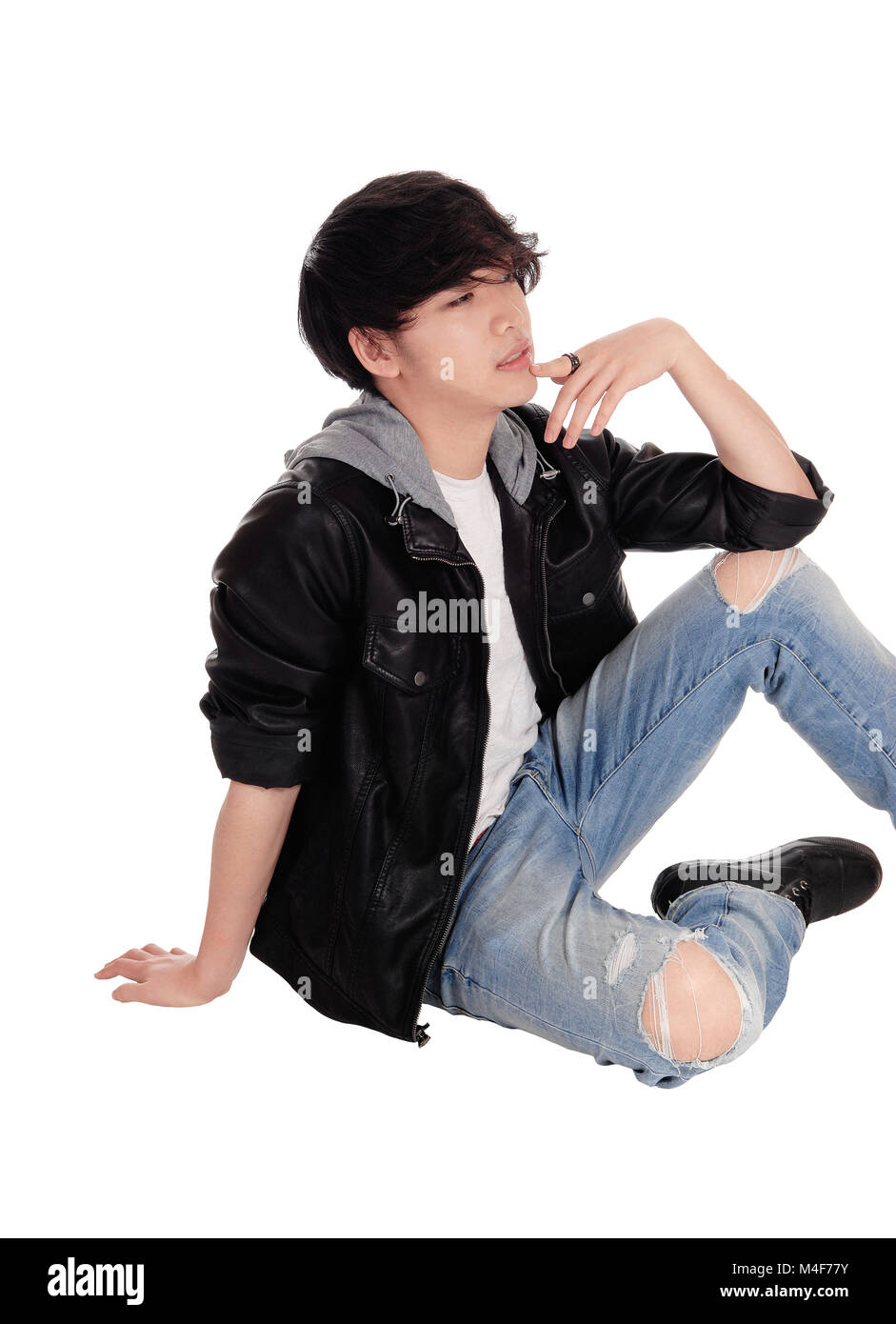 Happy asian young male Cut Out Stock Images & Pictures - Alamy