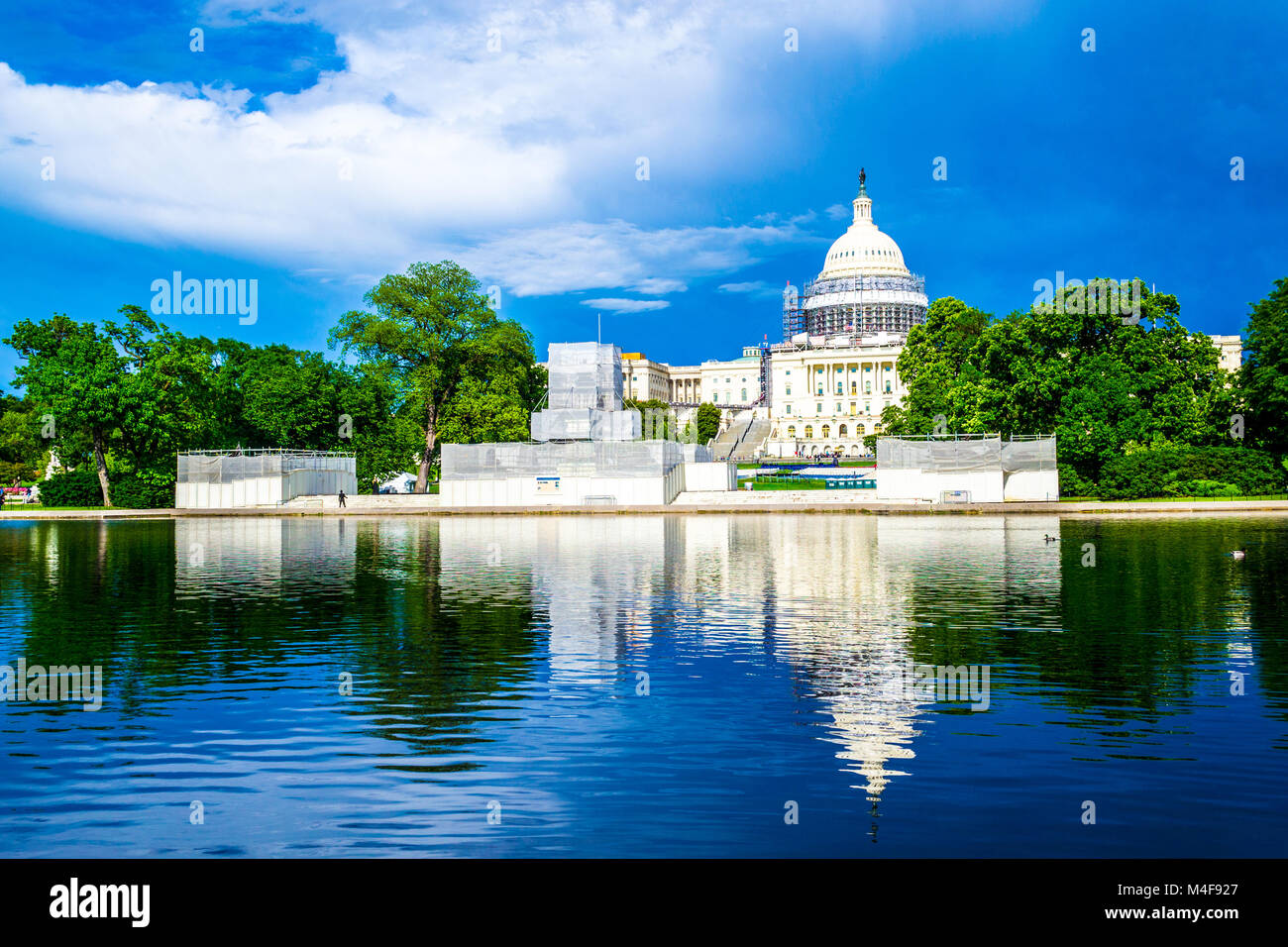US Capitol in Washington DC Stock Photo