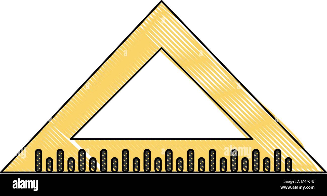 triangle ruler icon image Stock Vector Image & Art - Alamy