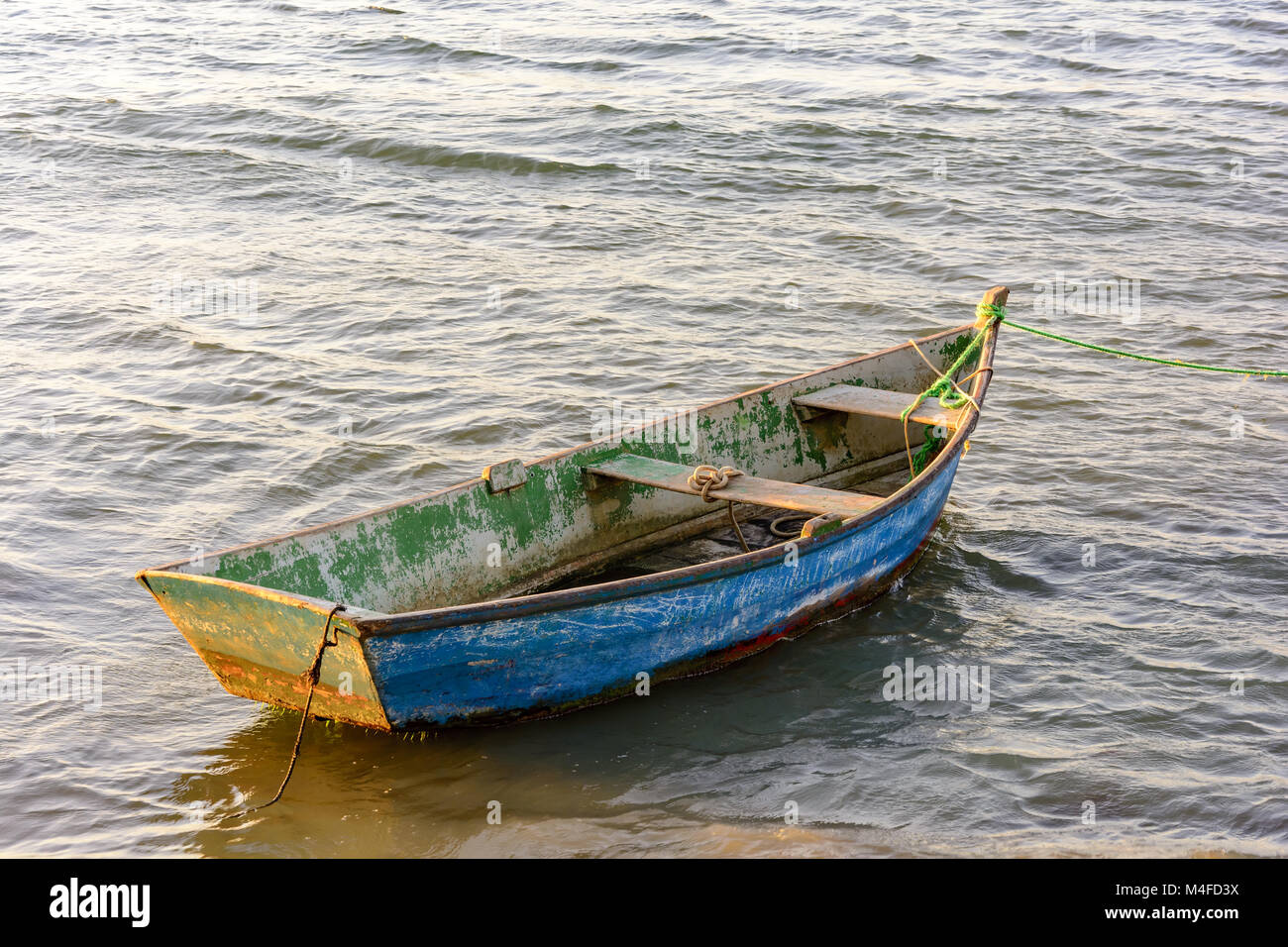 Old fishing boat Stock Photo - Alamy