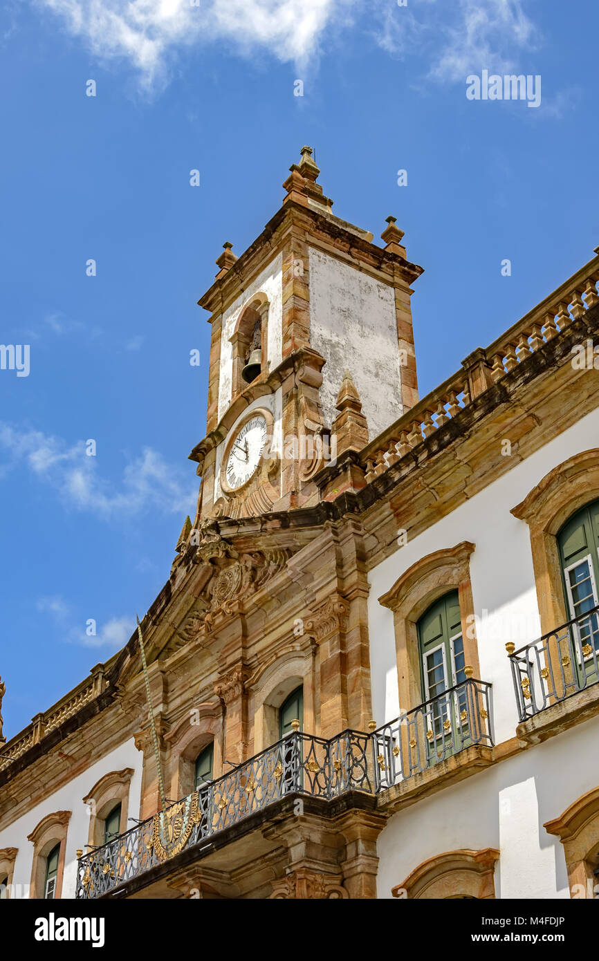 Colonial Clocktower Building Old colonial building clock hi-res stock photography and images - Alamy