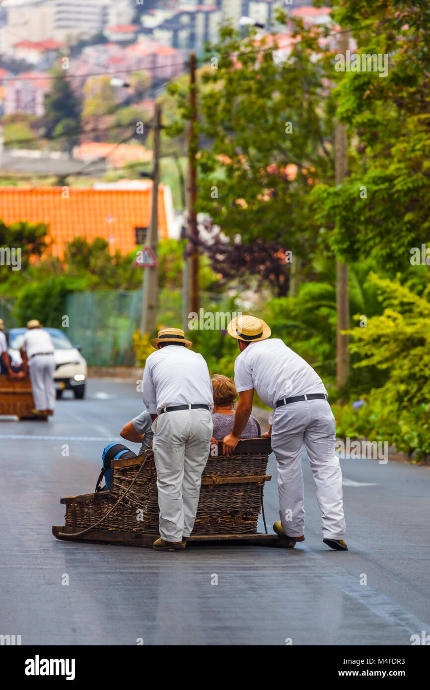 Toboggan ride madeira hires stock photography and images Alamy