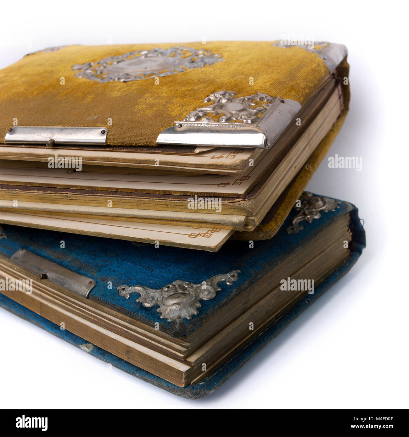 Old photograph albums Stock Photo Alamy