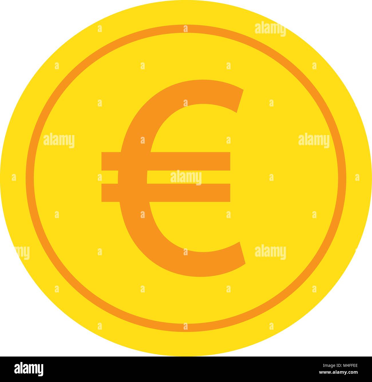 20 Euro sign icon. EUR currency symbol., Stock vector