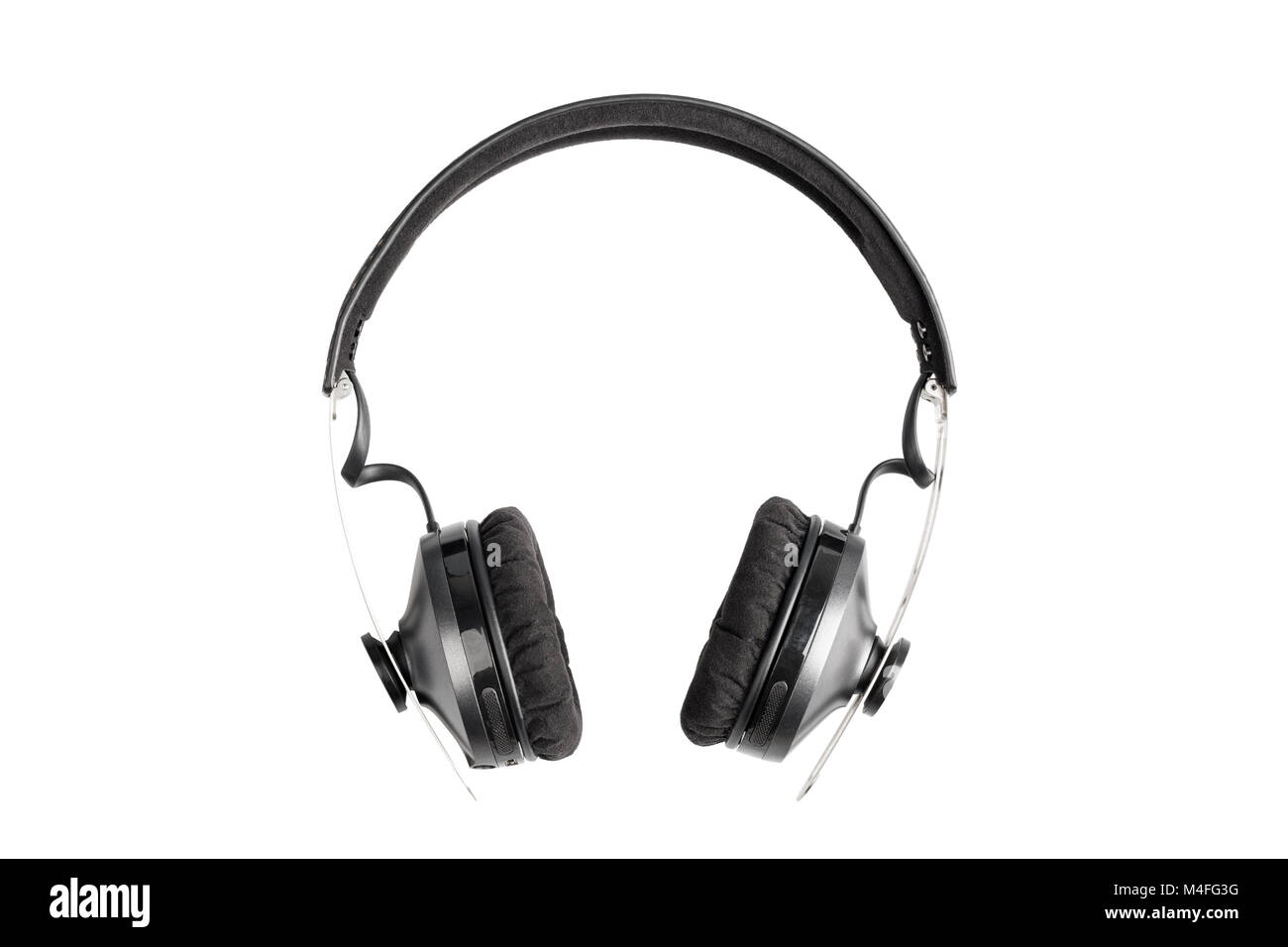 wireless headphones isolated Stock Photo