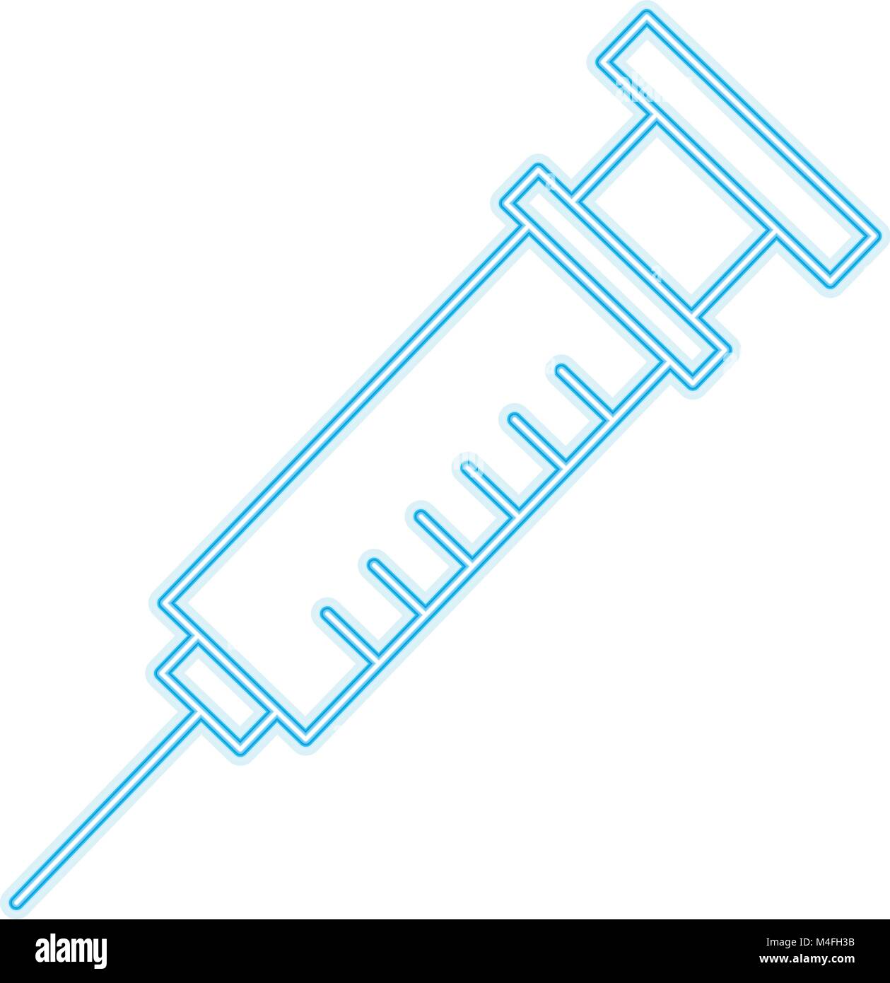 Medical syringe isolated Stock Vector Image & Art - Alamy