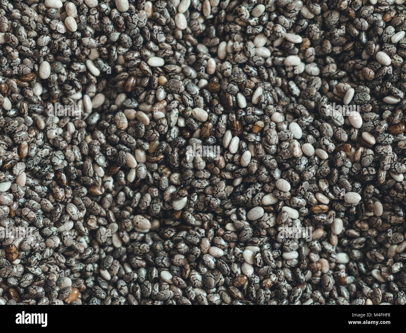 Chia seeds background full frame Stock Photo - Alamy
