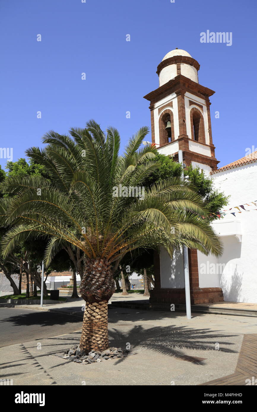 Iglesia de Nuestra Señora de la Antigua, Fuerteventura Stock Photo