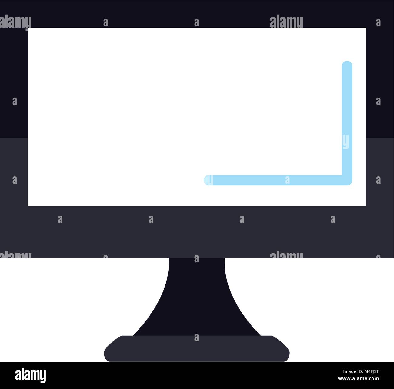 Computer screen symbol Stock Vector Image & Art - Alamy