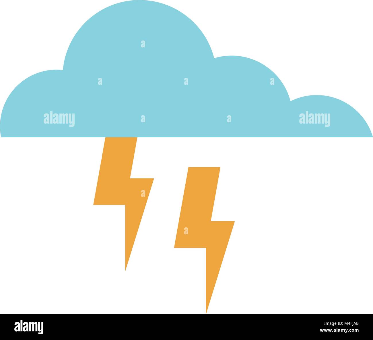 Rainy weather symbol Stock Vector Image & Art - Alamy