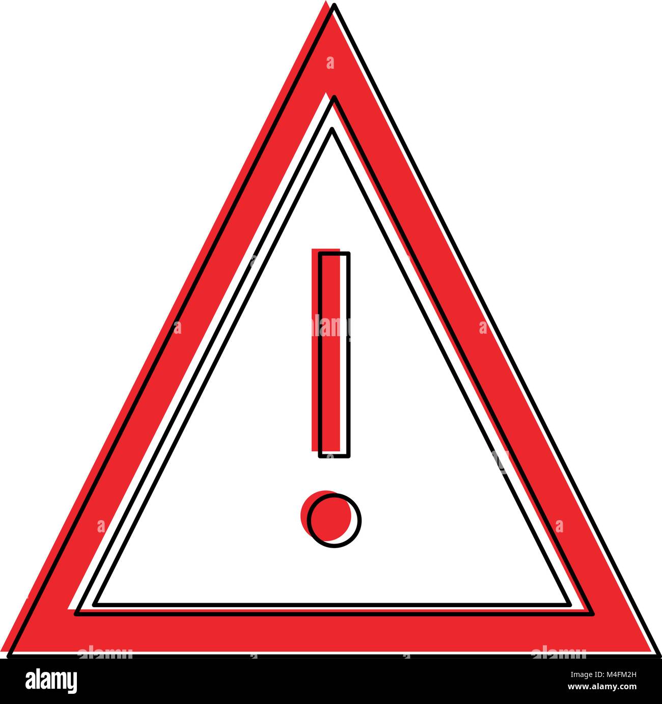 Attention sign symbol Stock Vector Image & Art - Alamy