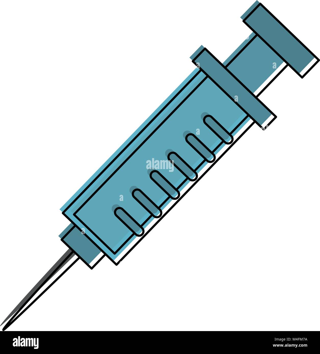 Medical syringe isolated Stock Vector Image & Art - Alamy