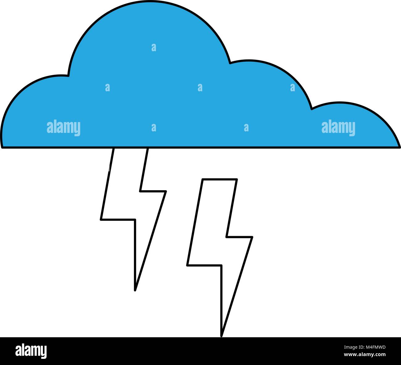 Rainy weather symbol Stock Vector Image & Art - Alamy