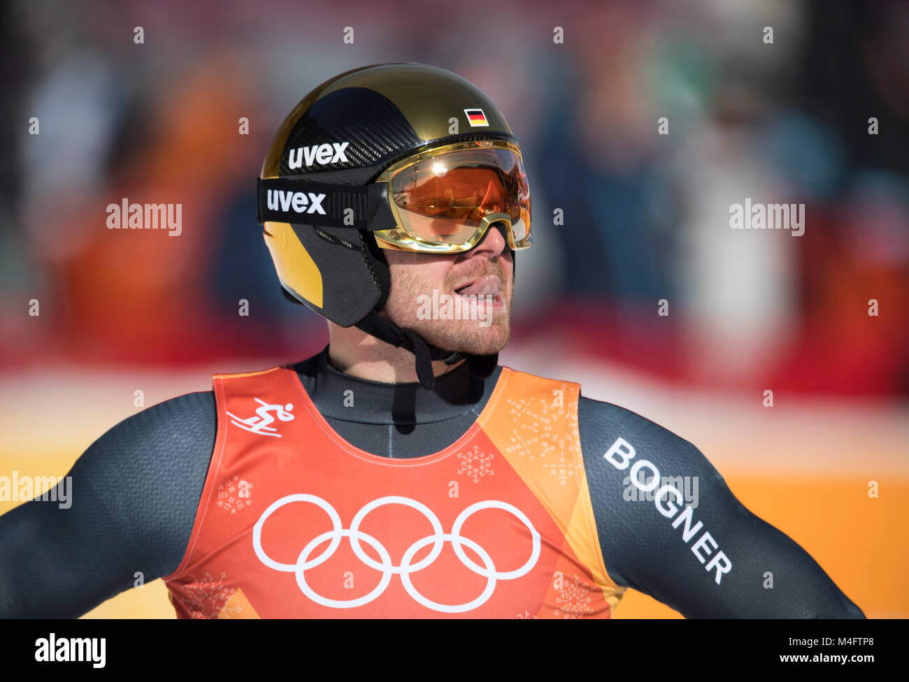 Andreas SANDER, Germany, 8. Platz, Men's Super-G, Super G der Maenner,  am 16.02.2018 Olympische Winterspiele 2018, vom 09.02. - 25.02.2018 in PyeongChang/ Suedkorea. |usage worldwide Stock Photo