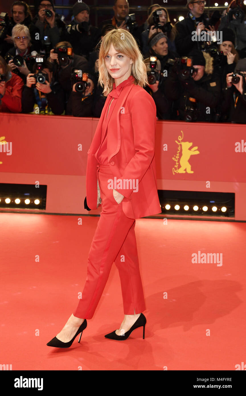 Heike Makatsch attending the 'Isle Of Dogs' premiere at the 68th Berlin