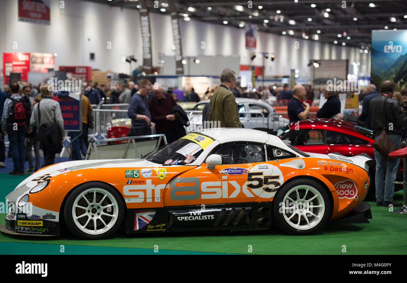 ExCel, London. 16 February 2018. Visitors flock to The London Classic ...