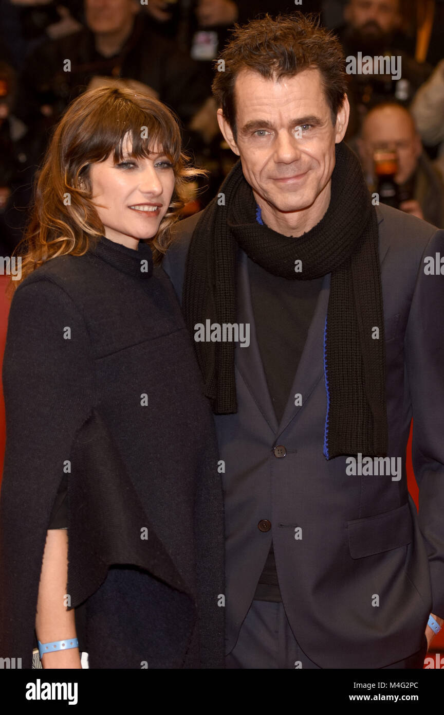 Tom Tykwer and his wife Marie Steinmann attending the 'Isle Of Dogs