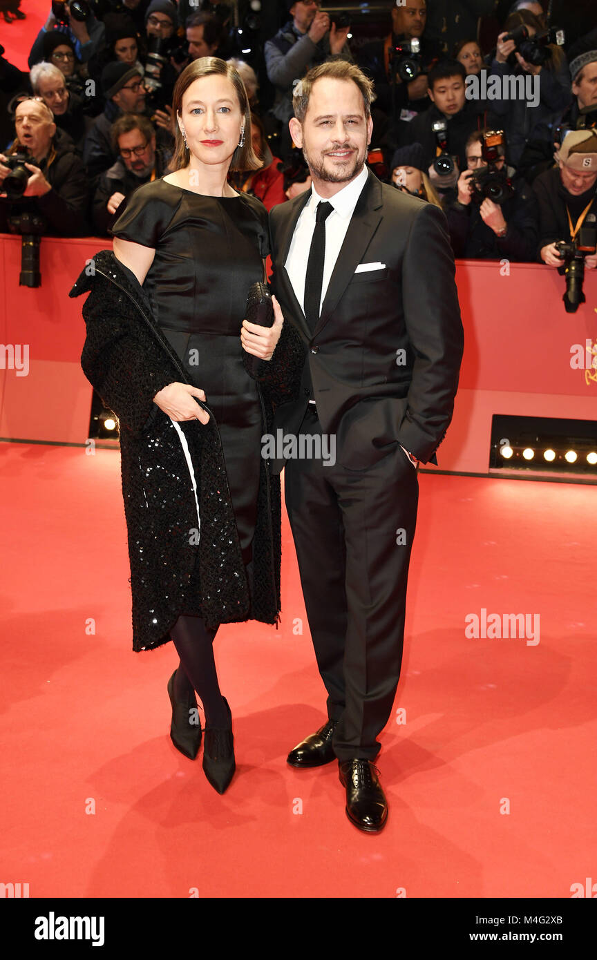 Johanna Wokalek and Moritz Bleibtreu attending the opening ceremony and