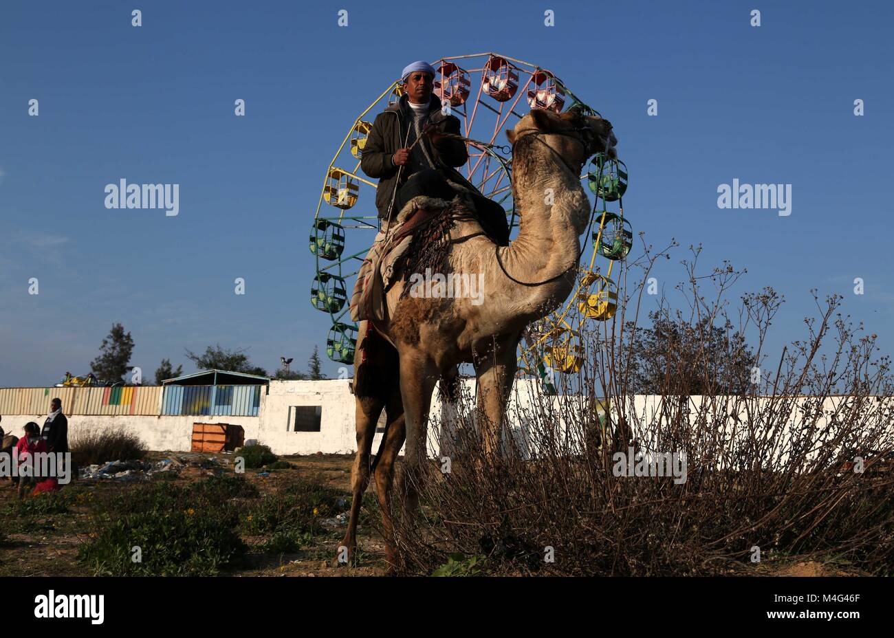 Gaza City, Gaza Strip, Palestinian Territory. 16th Feb, 2018. A ...