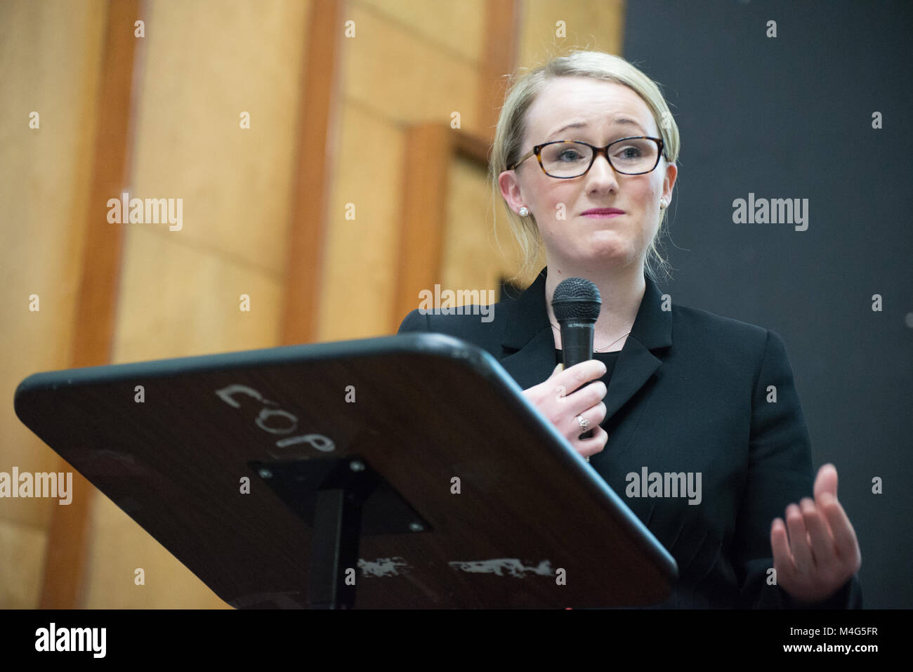 Manchester, UK. 16th February, 2018. Rebecca Long-Bailey MP, Member of ...