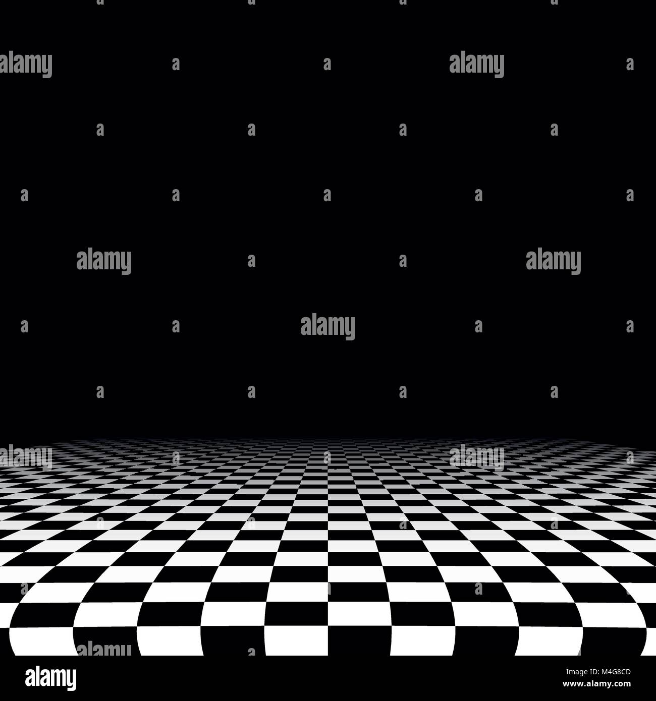 abstract checker background in perspective Stock Vector Image & Art - Alamy