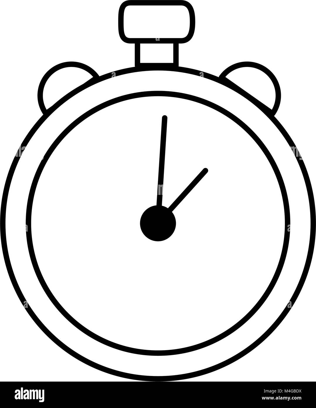 time chronometer isolated icon Stock Vector Image & Art - Alamy