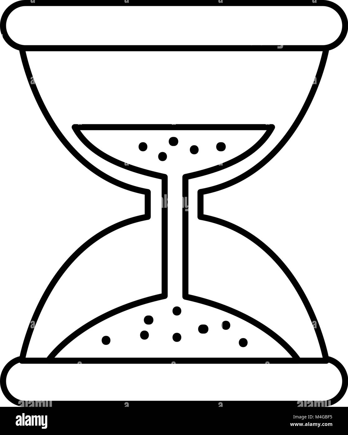 hourglass time isolated icon Stock Vector Image & Art - Alamy
