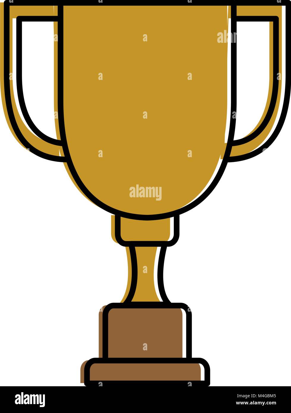 trophy cup isolated icon Stock Vector Image & Art - Alamy
