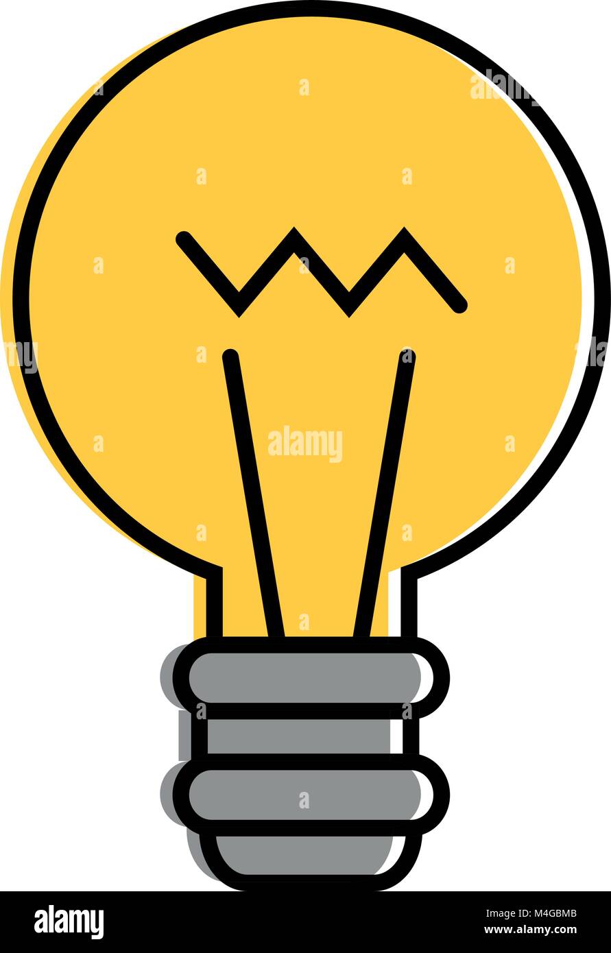 bulb light isolated icon Stock Vector Image & Art - Alamy
