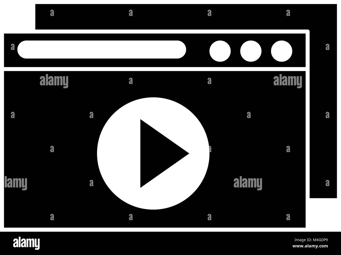 template windows isolated icon Stock Vector Image & Art - Alamy