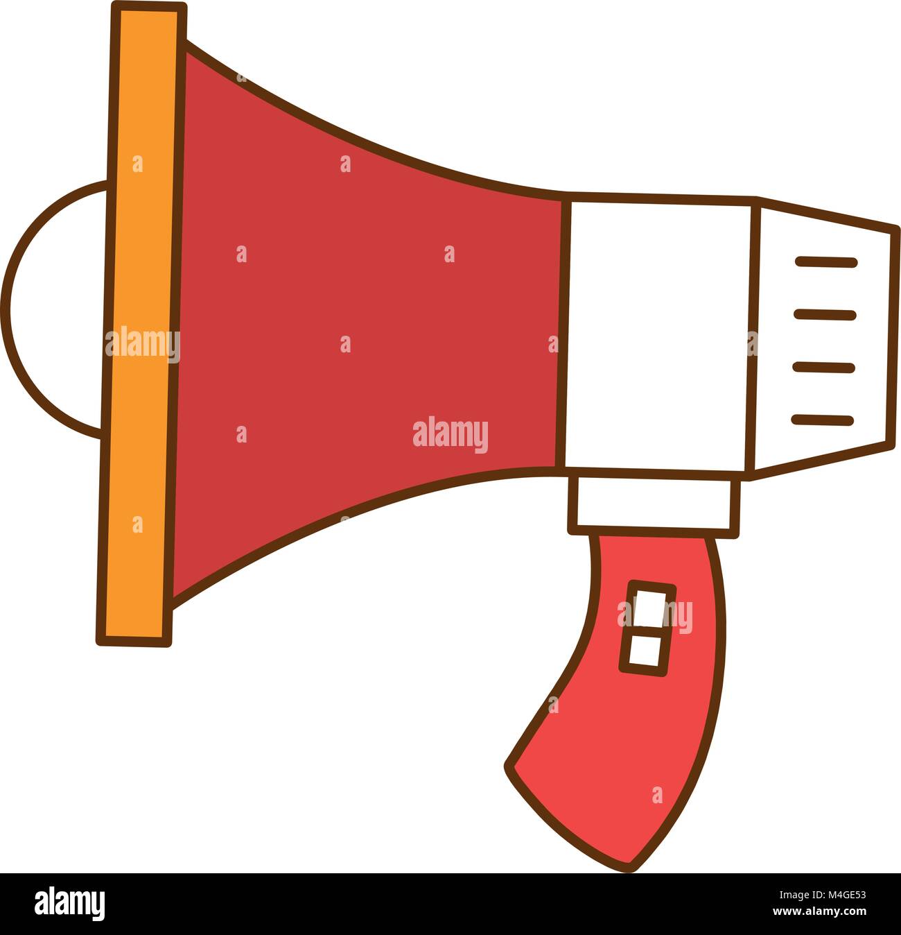 megaphone sound isolated icon Stock Vector Image & Art Alamy