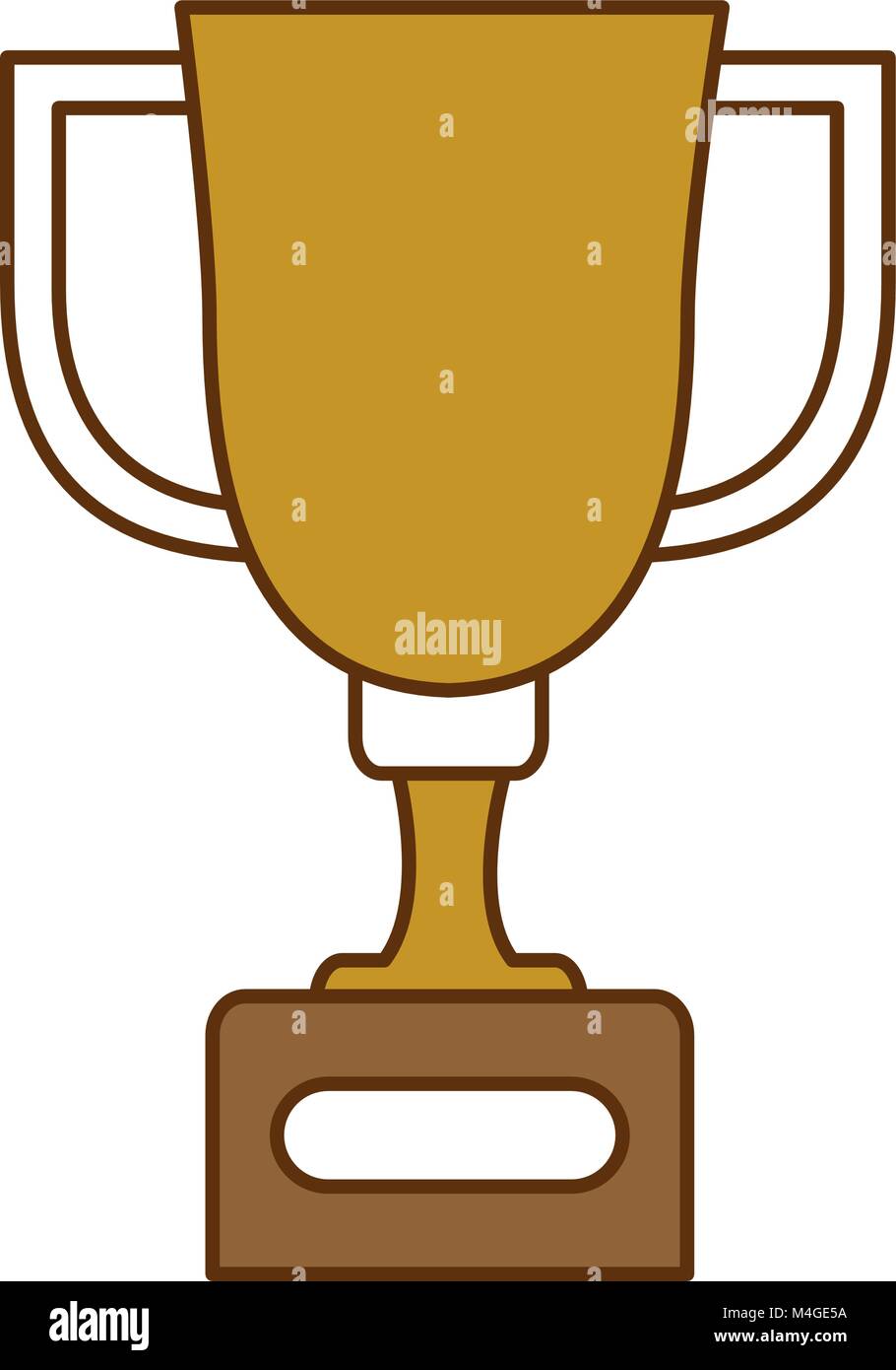trophy cup isolated icon Stock Vector Image & Art - Alamy