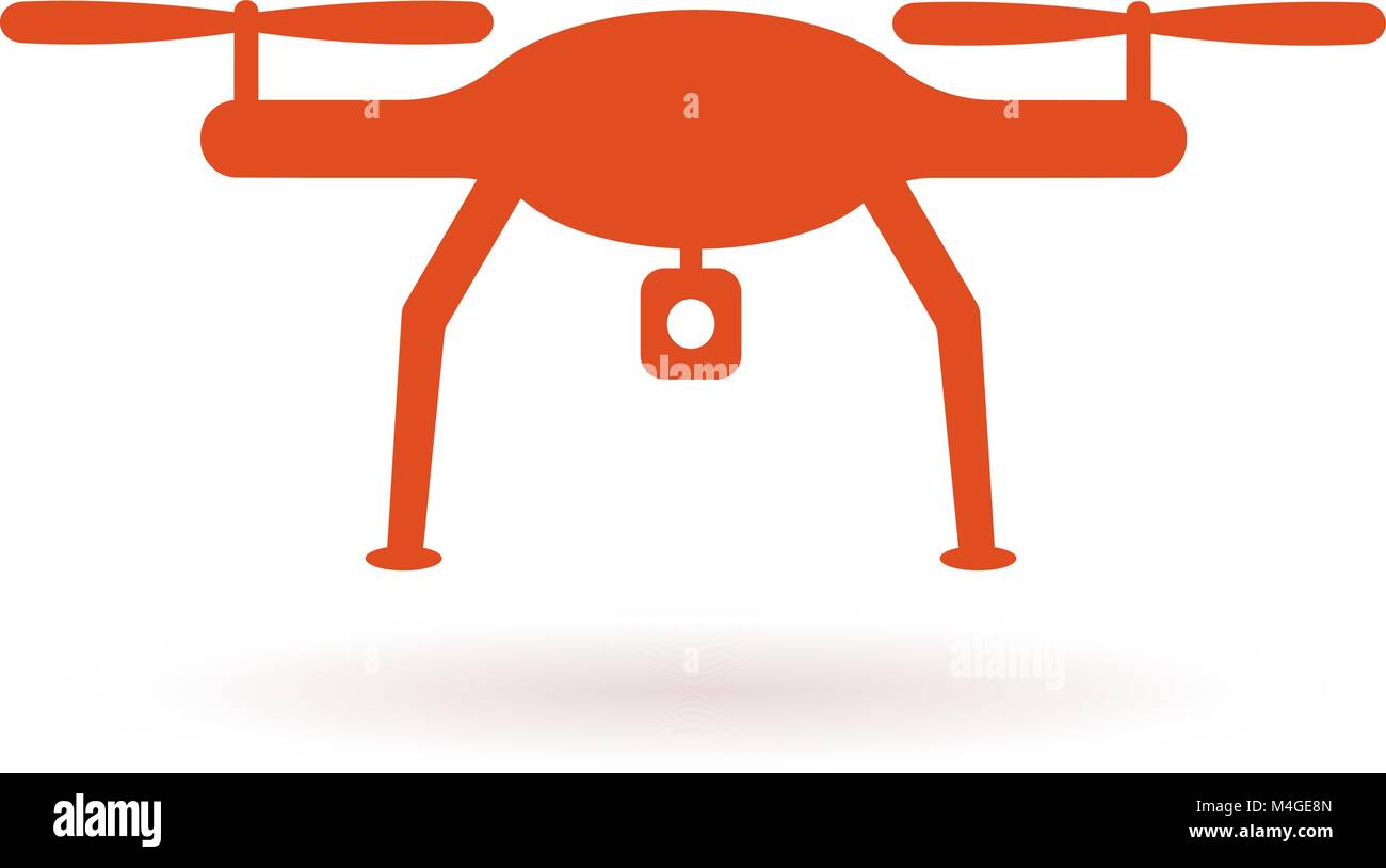 Wifi Drone icon. Vector illustration Stock Vector