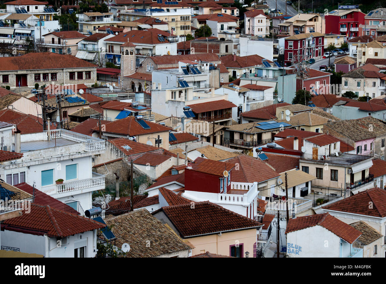 Parga , Greece , urban landscape , village Stock Photo