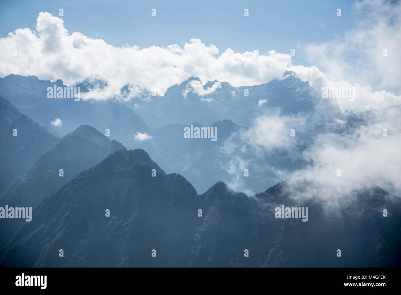 Andes mountains, Peru Stock Photo