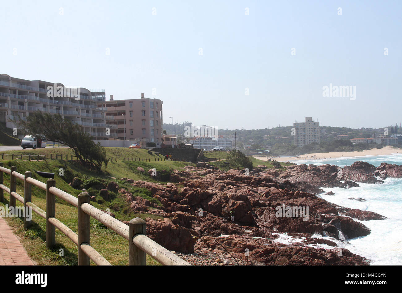 Beachfront, Margate, South Coast, Kwazulu Natal, South Africa Stock Photo