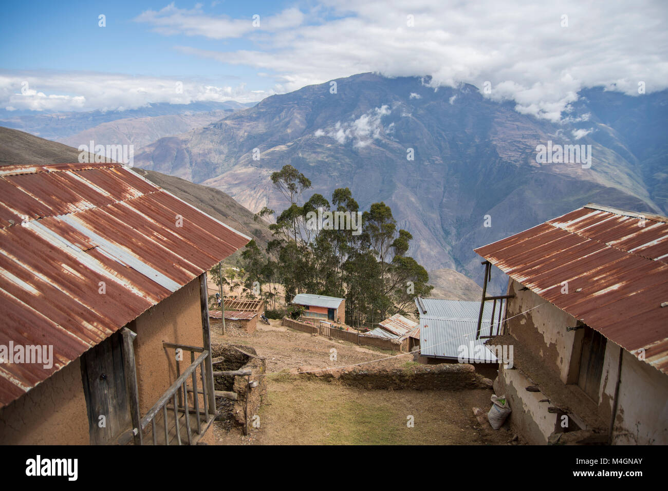 Mountain village in Tacacoma region (Bolivia Stock Photo - Alamy