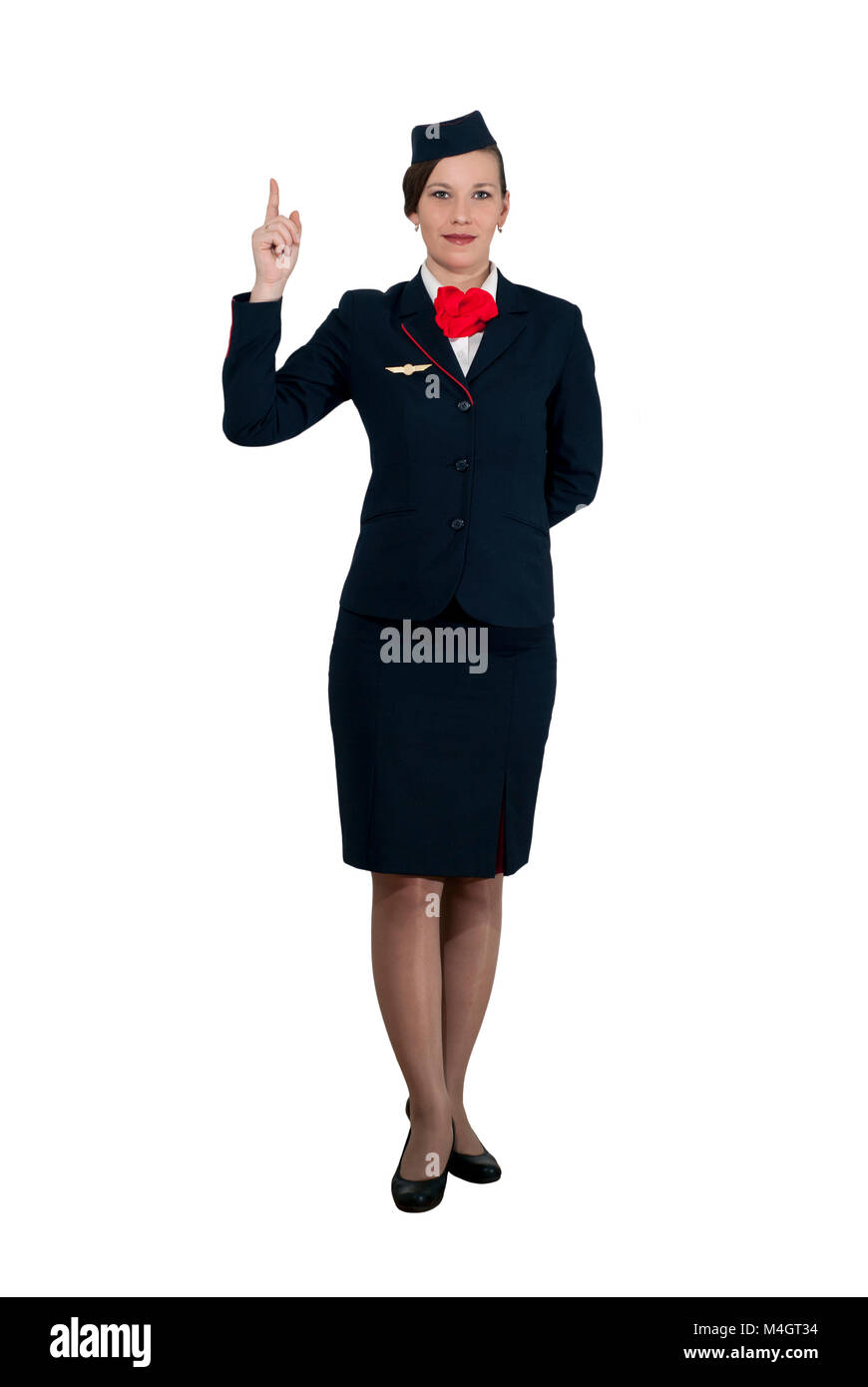 Flight attendant Cut Out Stock Images & Pictures Alamy