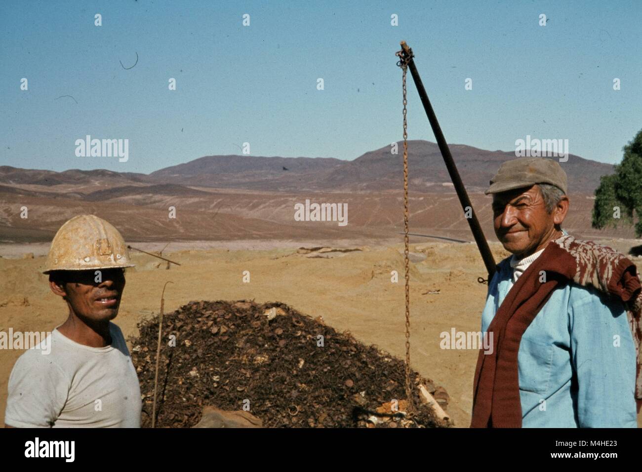 Chilean miners hires stock photography and images Alamy