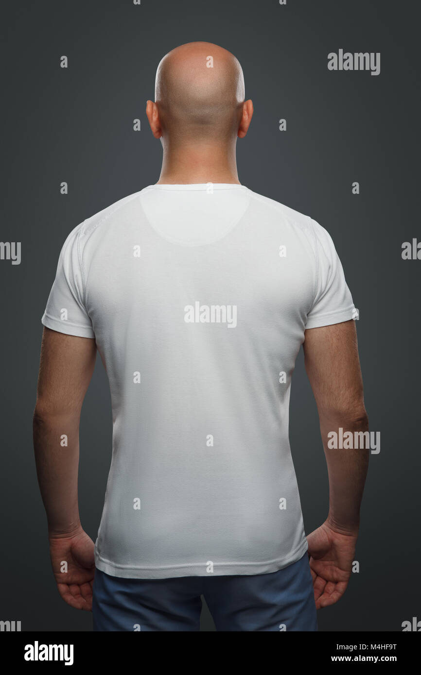 Man in blank t shirt hi-res stock photography and images - Alamy