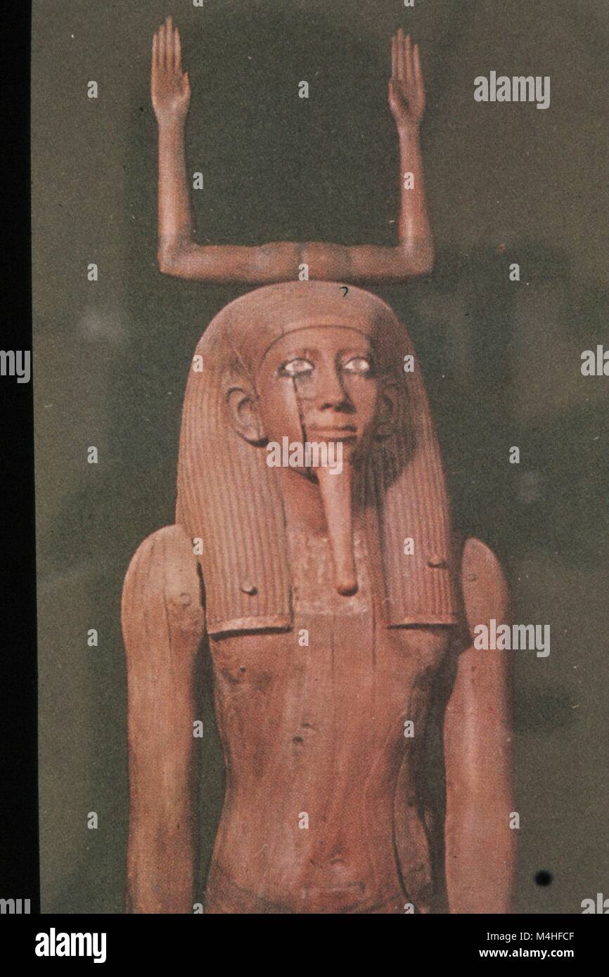 The Ka statue of King Horus from the 13th Dynasty at the Egyptian