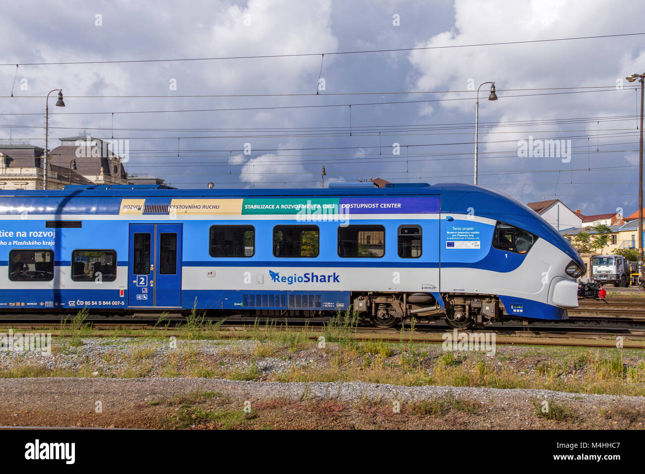 Train modern hires stock photography and images Alamy