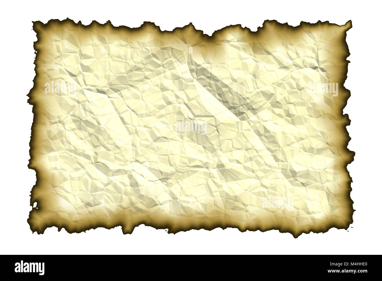 Old paper with burnt edges Stock Photo Alamy